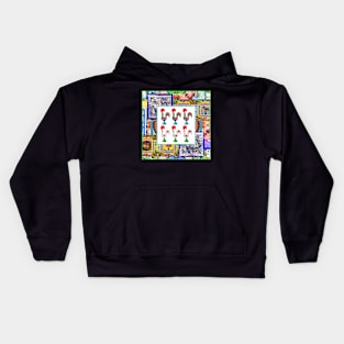 Portuguese Folk Art Kids Hoodie